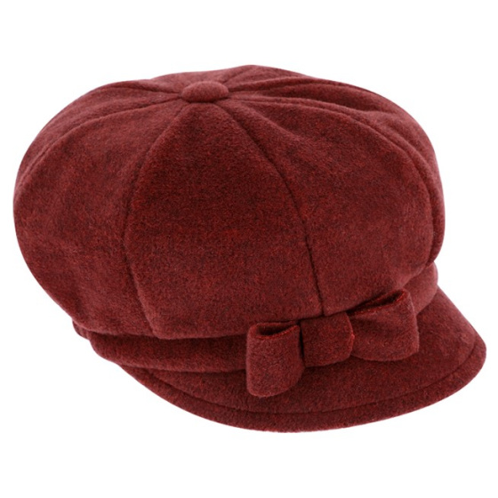Casquette Gavroche Armel Polaire Bordeaux - Traclet