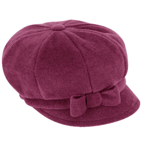 Casquette Gavroche Armel Polaire Fuchsia - Traclet