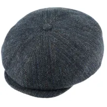 Casquette Irlandaise Andria Laine Vierge Marine - Traclet