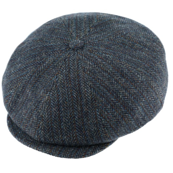Andria Virgin Wool Navy Irish Cap - Traclet