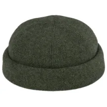 Miki Lakota Wool Beanie Olive - Traclet Reference: 22943| Chapellerie Traclet