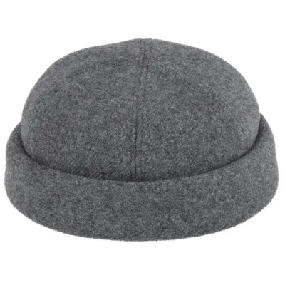 Miki Lakota Wool Beanie Light Gray - Traclet Reference: 22944| Chapellerie Traclet