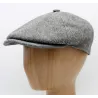 Catanzaro Grey Herringbone Cap – Traclet Elegance Reference: 22946 | Chapellerie Traclet