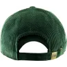 Casquette Baseball Velours Olive - Traclet Reference : 17516 | Chapellerie Traclet