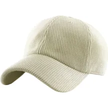 Casquette Baseball Velours Crème - Traclet