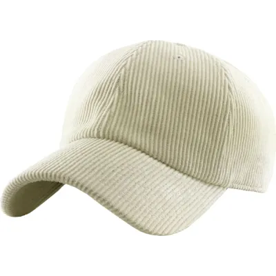 Cream Velvet Baseball Cap - Traclet ref 22950 chapellerie traclet