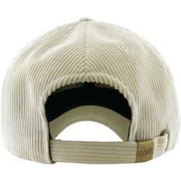 Casquette Baseball Velours Crème - Traclet