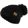 Danica Black Pom Pom Beanie - Traclet Reference: 22953| Chapellerie Traclet