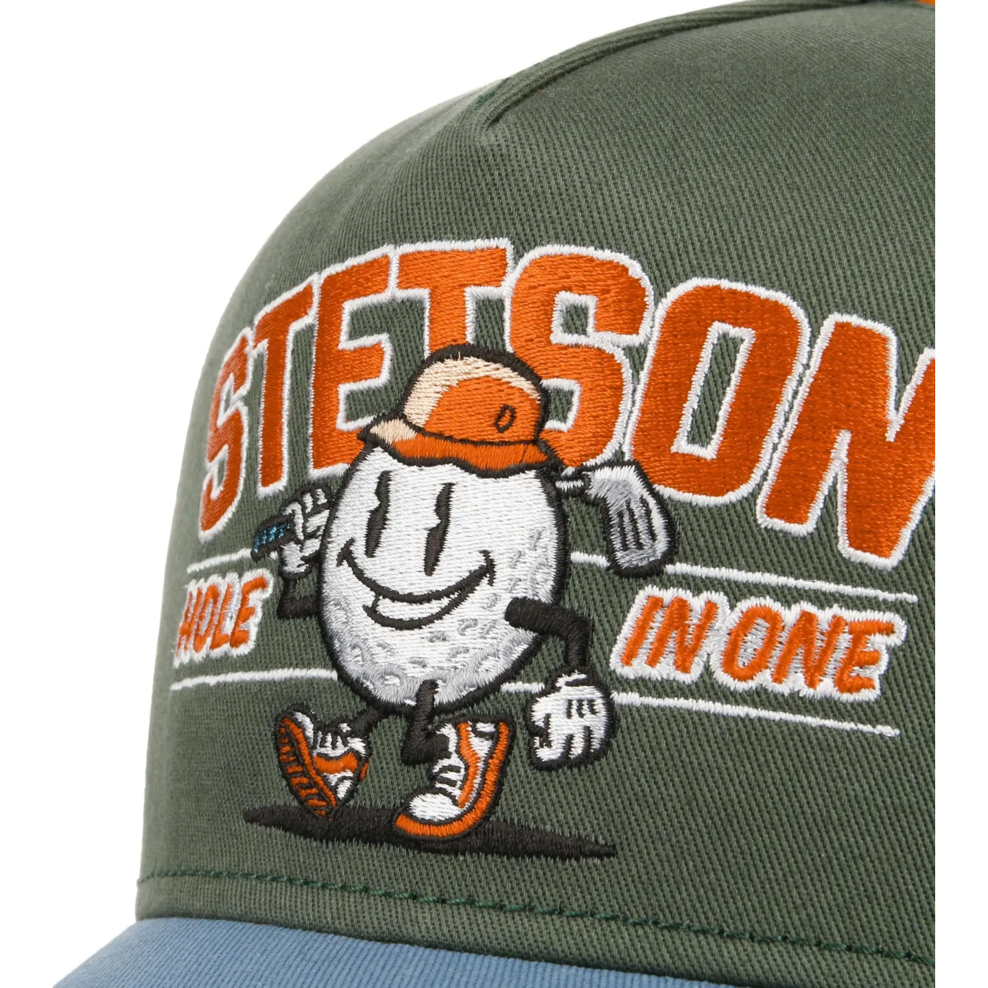 Golf Hole In One Cotton Trucker Cap - Stetson Reference: 22959| Chapellerie Traclet