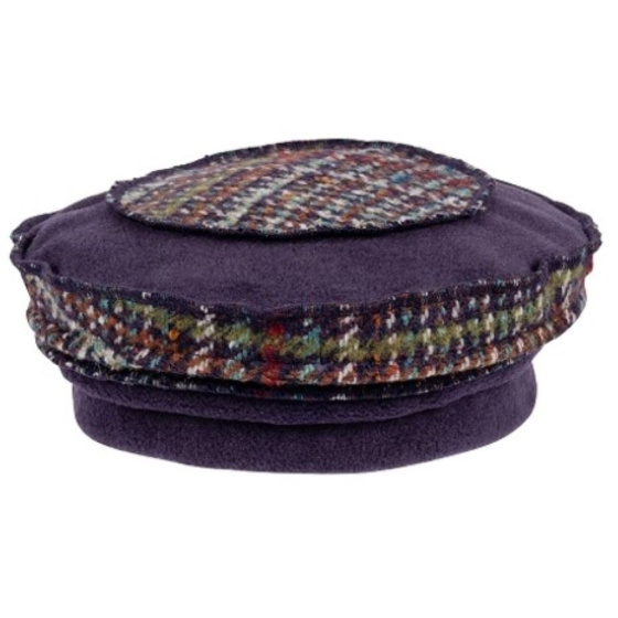 Edline Violet & Aubergine Toque - Traclet