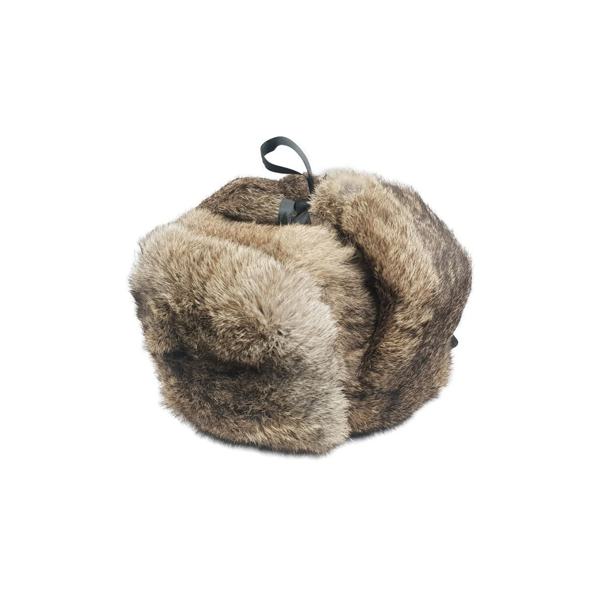 Rabbit Fur Ushanka Hat - Traclet - Mouse Grey Reference: 612 | Traclet ...