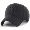 Black NY Snapback Cap - 47 Brand Reference: 22975| Chapellerie Traclet