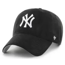 47 CAP MLB NEW YORK YANKEES BALLPARK SUEDE CLEAN UP BLACK Cap | Chapellerie Traclet