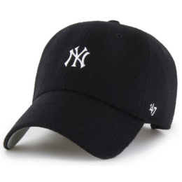 47 CAP MLB NEW YORK YANKEES PREMIUM BASERUNNER CLEANUP BLACK Cap