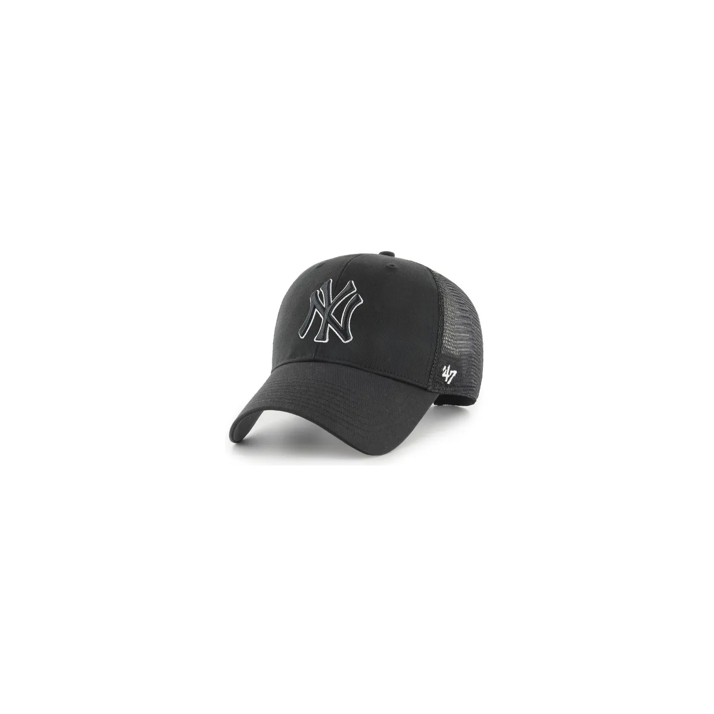 NY Yankees Black Trucker Cap - 47 Brand Reference: 22980| Chapellerie Traclet