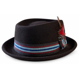copy of Brown Porkpie Hat - Traclet