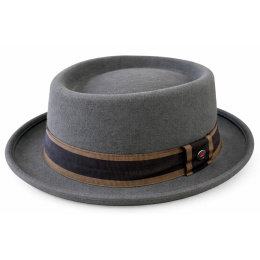 Porkpie Hat De Sanctis Wool - Traclet
