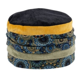 Mandala Multicolor Beret & Toque - Traclet