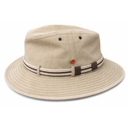 Traveller Menowin Taupe ANTI-UV Hat - Mayser