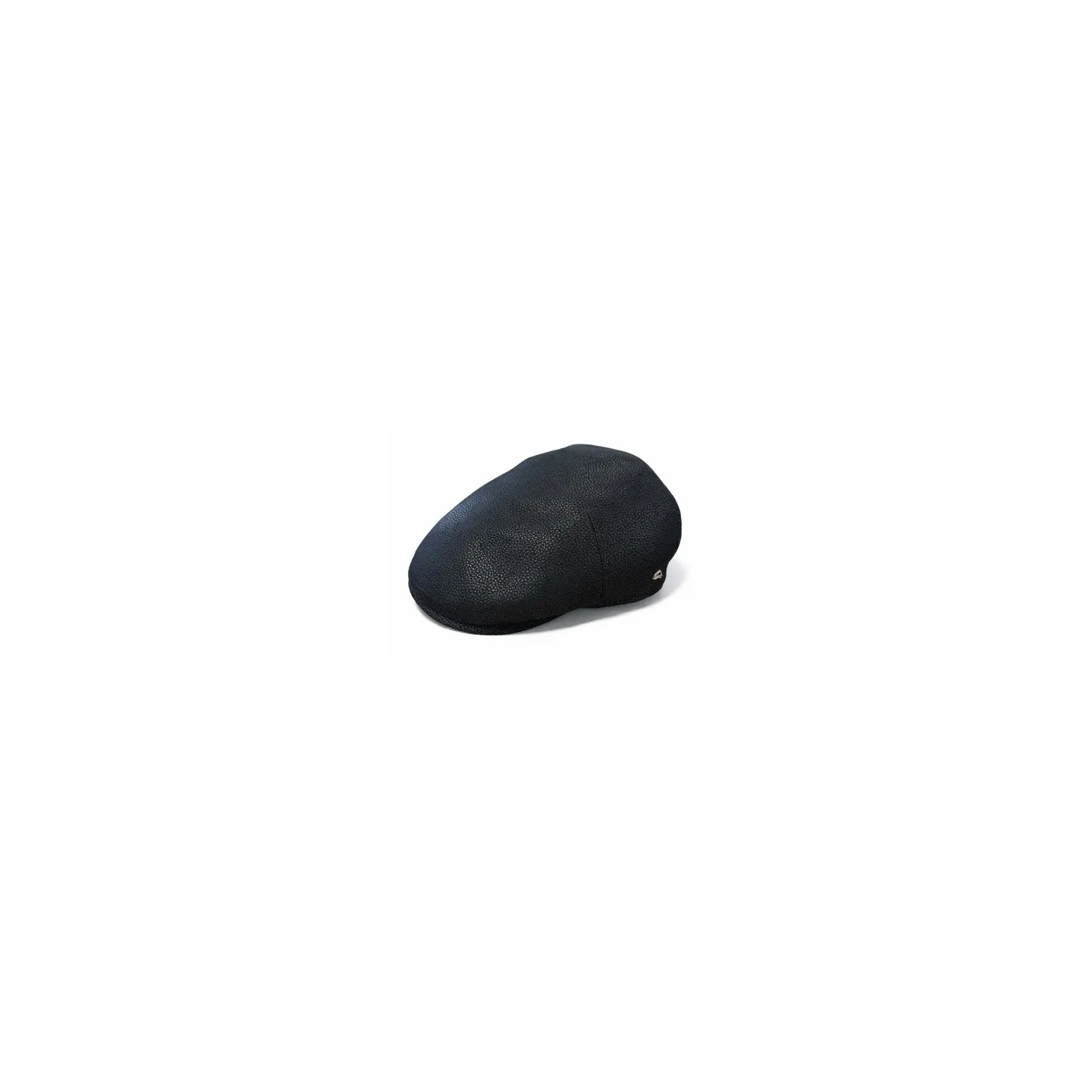 Haywood Domed Cap Leather Effect Black - Göttmann  Reference : 23004| Chapellerie Traclet