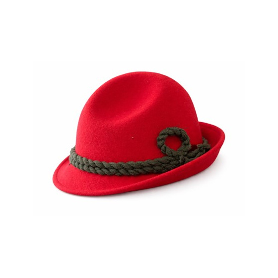 copy of Children's Green Wool Felt Tyrolean Hat - Traclet