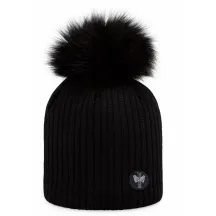 Bonnet à Pompon Merry Noir - Pipolaki