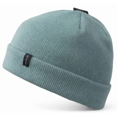 Dulce Gray Green Cuffed Beanie - Pipolaki ref 23028 Chapellerie Traclet