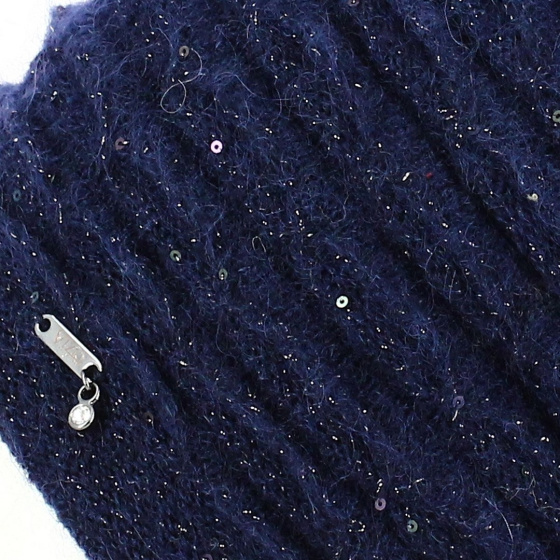 Women's Long Beanie Colosseo Blue - Traclet