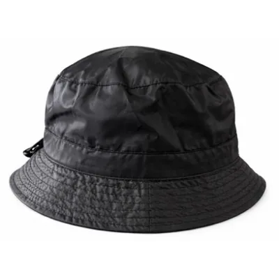 Salerne Rain Bucket Hat Black - Traclet Reference: 23034| Chapellerie Traclet