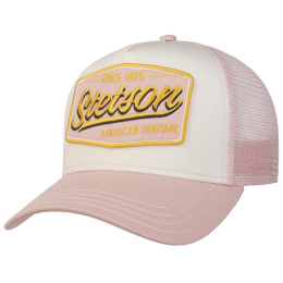 Baseball Trucker Cap Last Drop Rose - Stetson