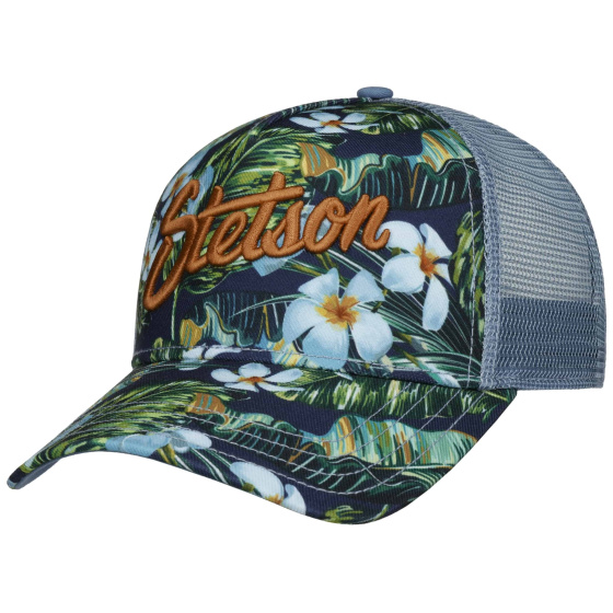 Casquette Baseball Trucker Hawaii Flower - Stetson