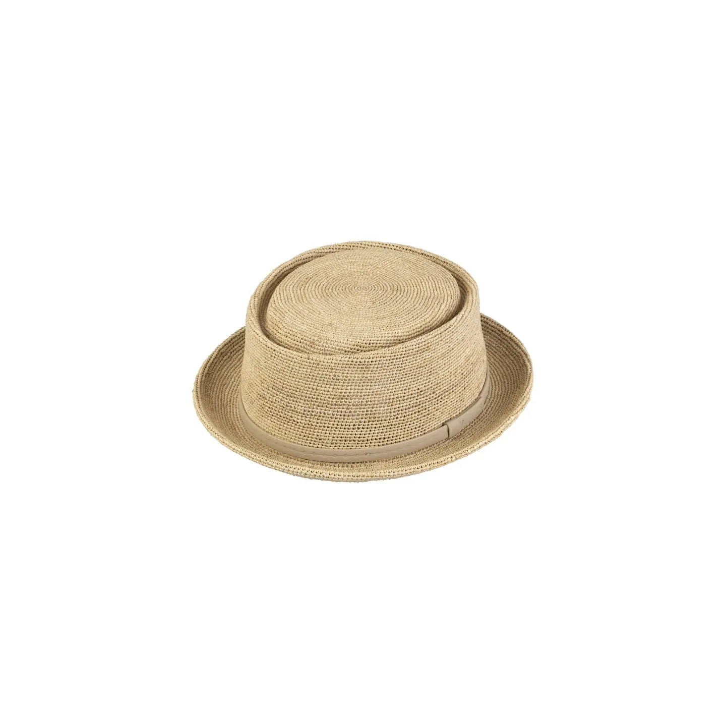 Chapeau PorkPie Sumac Paille Naturel - Traclet