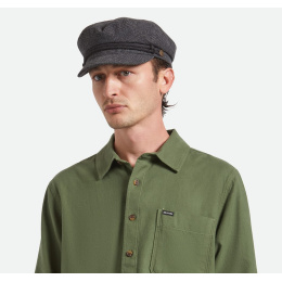 Casquette Marin Fiddler  Mixte Grise - Brixton