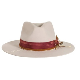 Delilah Traveller Hat Lilac Felt - American Hat Makers