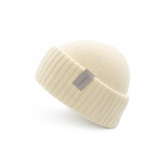 Cesena Cuff Beanie Cream Cashmere - Traclet