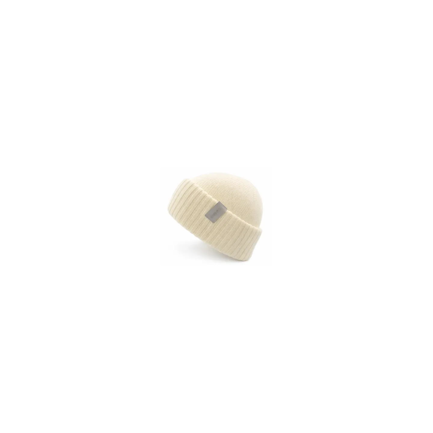 Cesena Cuff Beanie Cream Cashmere - Traclet Reference: 23066| Chapellerie Traclet
