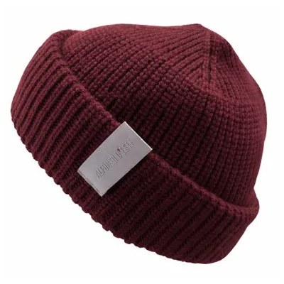Bonnet à Revers Casoria Laine Mérinos Bordeaux - Traclet