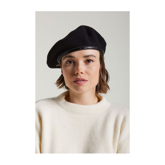 Béret Basque Rosa Noir - noir - Héritage par Laulhère
