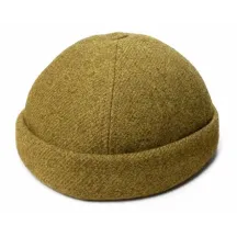 Docker Cooper Wool Beanie Mustard - Traclet Reference: 23076 | Chapellerie Traclet