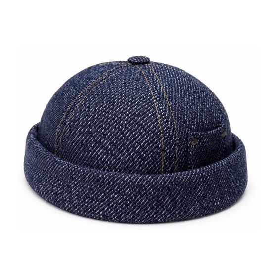 Bonnet Docker Cooper Coton Indigo - Mtm