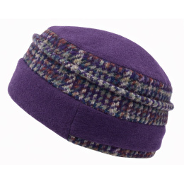Ewen Toque Violet & Aubergine - Traclet