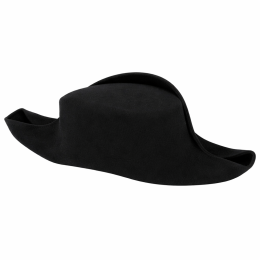 Second Empire Prefect Style Bicorne Hat Wool Felt