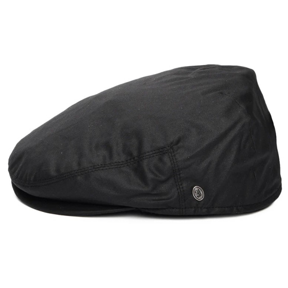 Inglesen Black Waxed Cotton Cap - Traclet