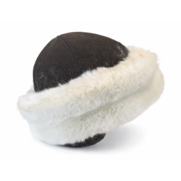 Chamonix Brown Toque Beige Fur - Traclet