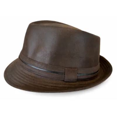 Brown Trilby Hat - Aussie Apparel