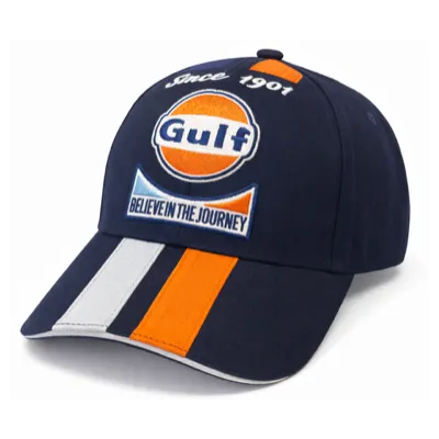 Casquette Baseball Gulf Coton Bleu