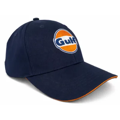 Casquette Gulf Bleu Coton