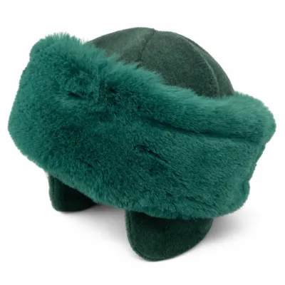 Chamonix Khaki Toque Green Fur - ref 23095