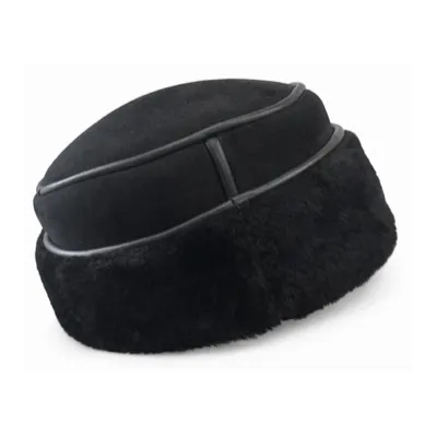 Black Sheepskin Toque - Traclet