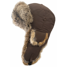 Nera Brown Rabbit Fur Chapka